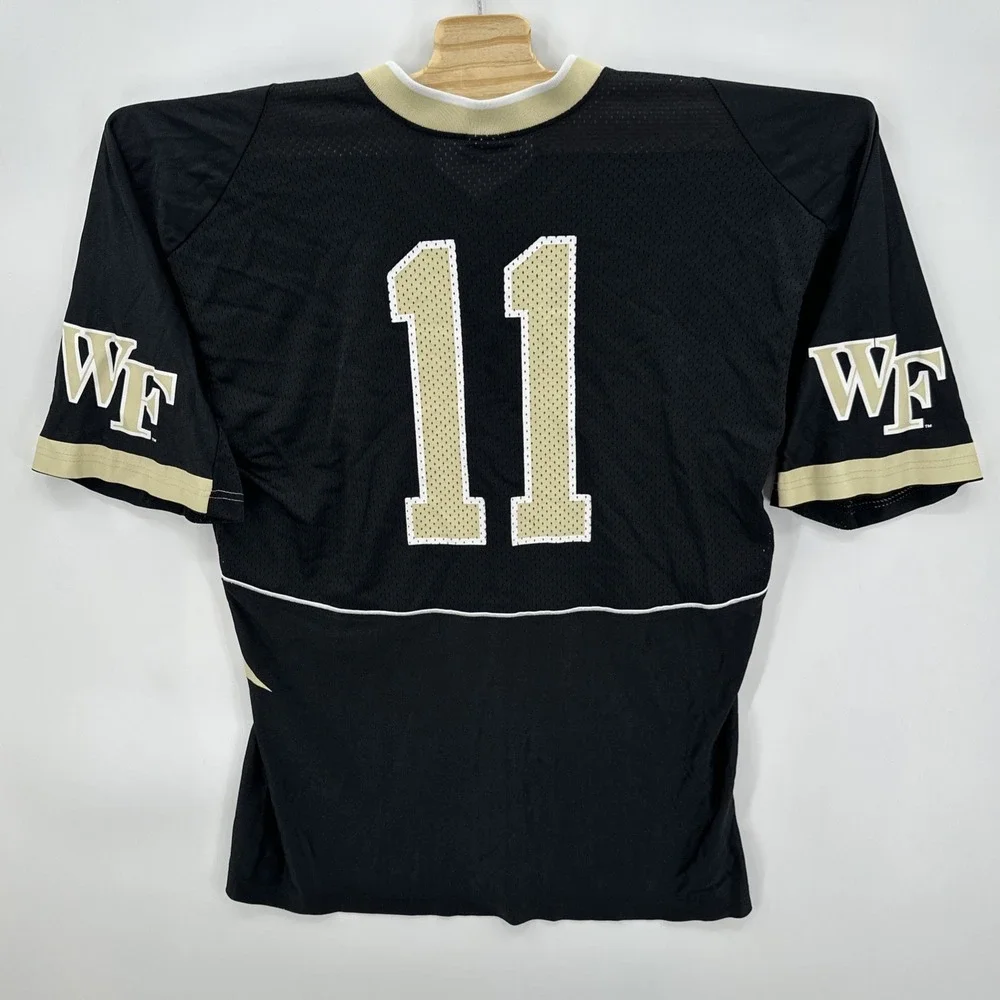 Y2K Nike Wake Forest Deacon Demons NC Football Jersey‎ Number 11 Men's Size M